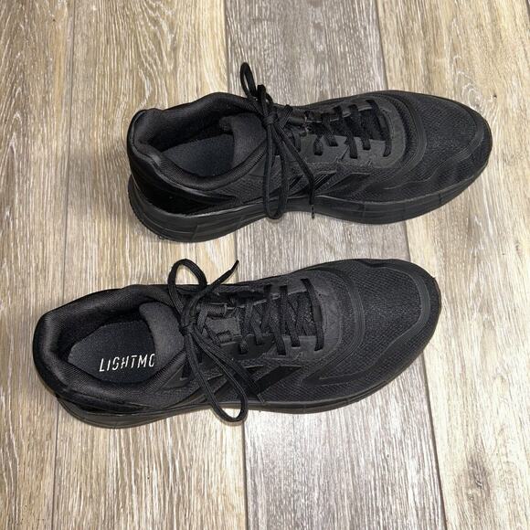 Adidas Duramo 10 GW8342 Solid Core Black Men's US Size 10 Running Sneaker Shoes - Picture 2 of 11